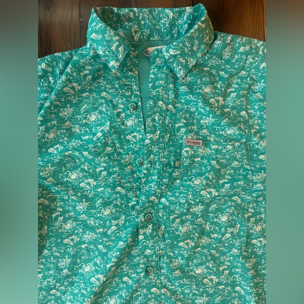 🌺 Columbia PFG Women’s XS Fishing Shirt – Vented Mesh – Omni-Wick 🌺 - Picture 7 of 7